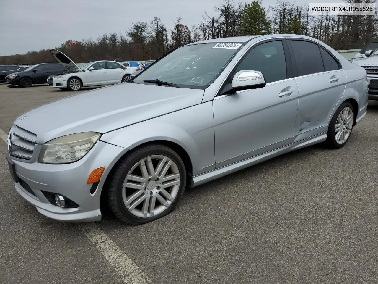 WDDGF81X49R055525 2009 Mercedes-Benz C 300 4Matic