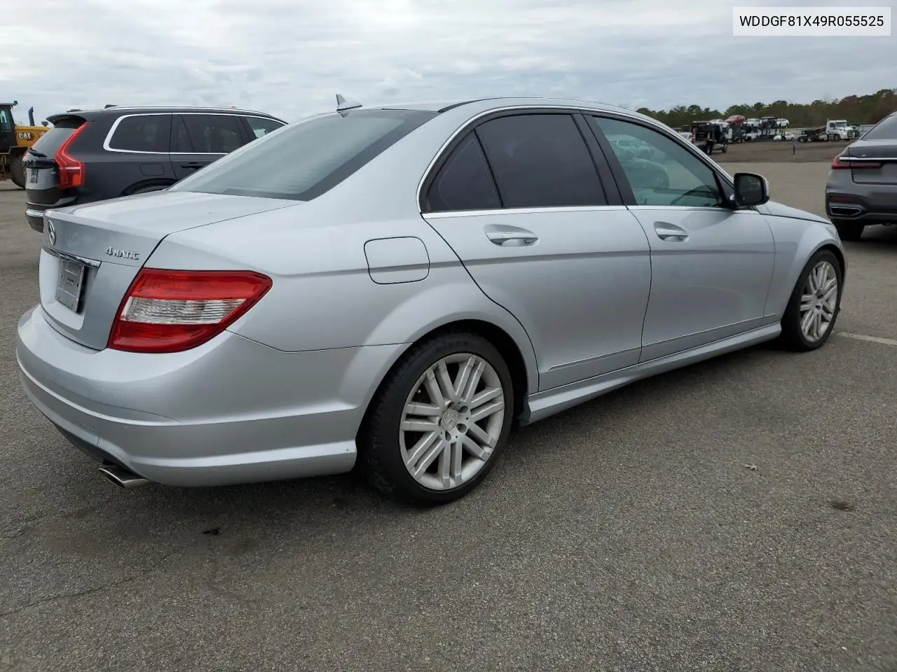 WDDGF81X49R055525 2009 Mercedes-Benz C 300 4Matic
