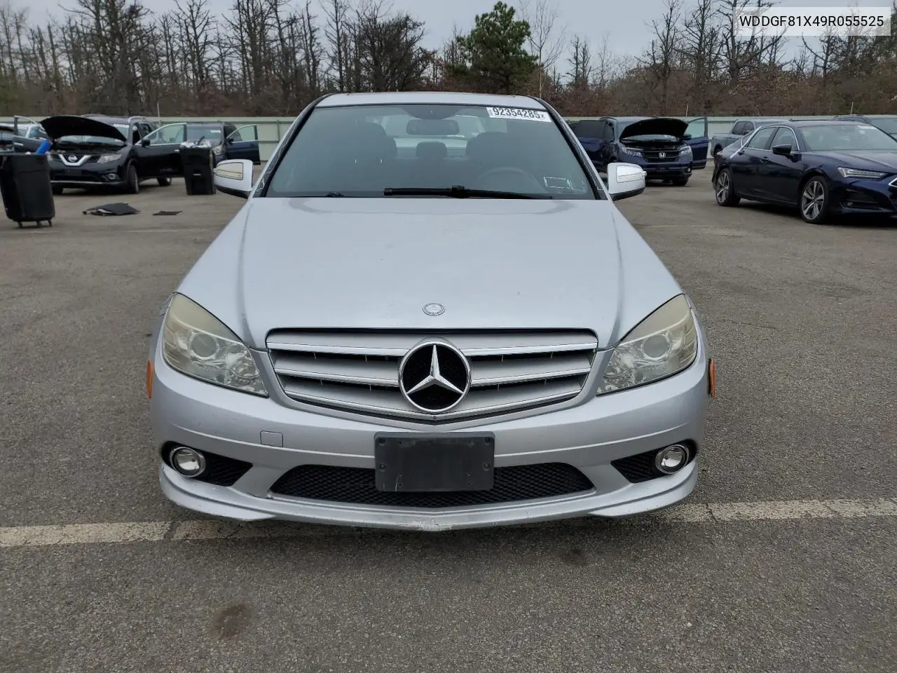 WDDGF81X49R055525 2009 Mercedes-Benz C 300 4Matic