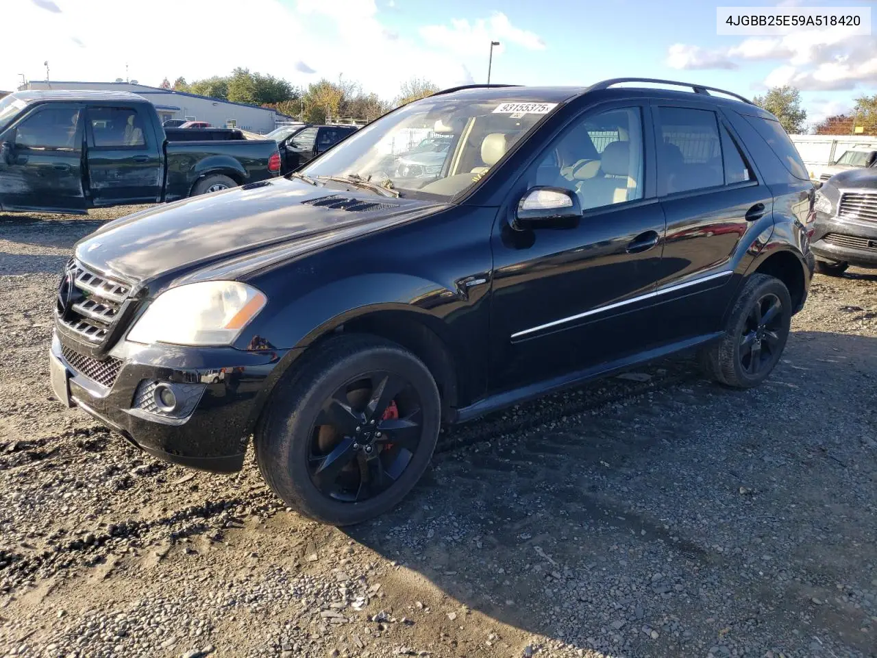 4JGBB25E59A518420 2009 Mercedes-Benz Ml