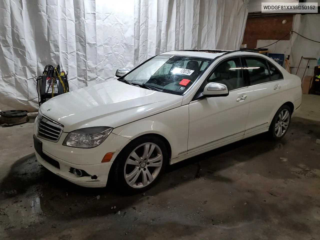 WDDGF81XX9R050152 2009 Mercedes-Benz C 300 4Matic