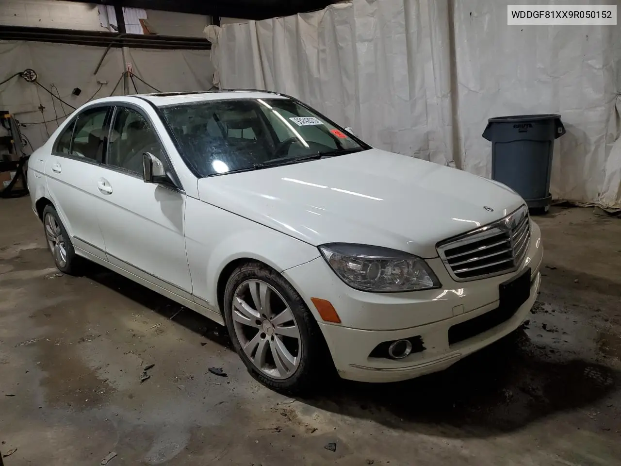 WDDGF81XX9R050152 2009 Mercedes-Benz C 300 4Matic