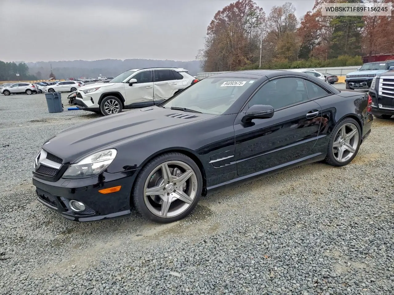 WDBSK71F89F156245 2009 Mercedes-Benz Sl 550