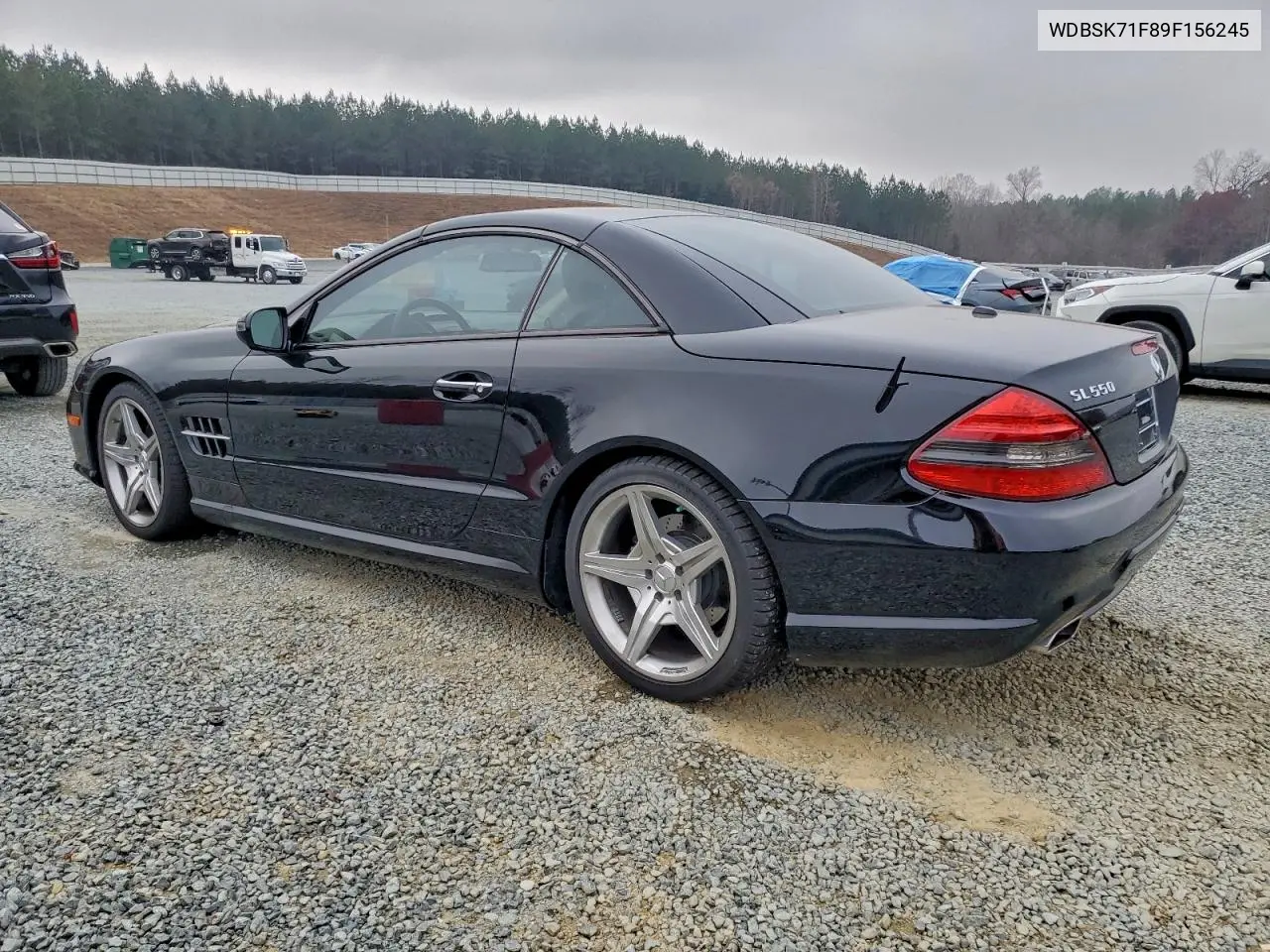 WDBSK71F89F156245 2009 Mercedes-Benz Sl 550