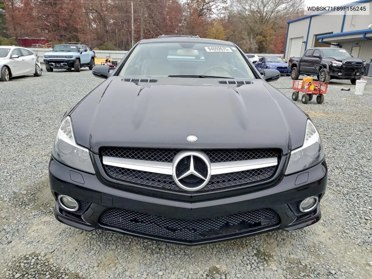 WDBSK71F89F156245 2009 Mercedes-Benz Sl 550