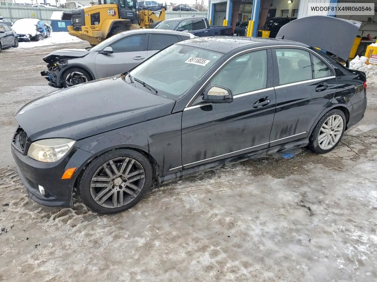 WDDGF81X49R060546 2009 Mercedes-Benz C 300 4Matic