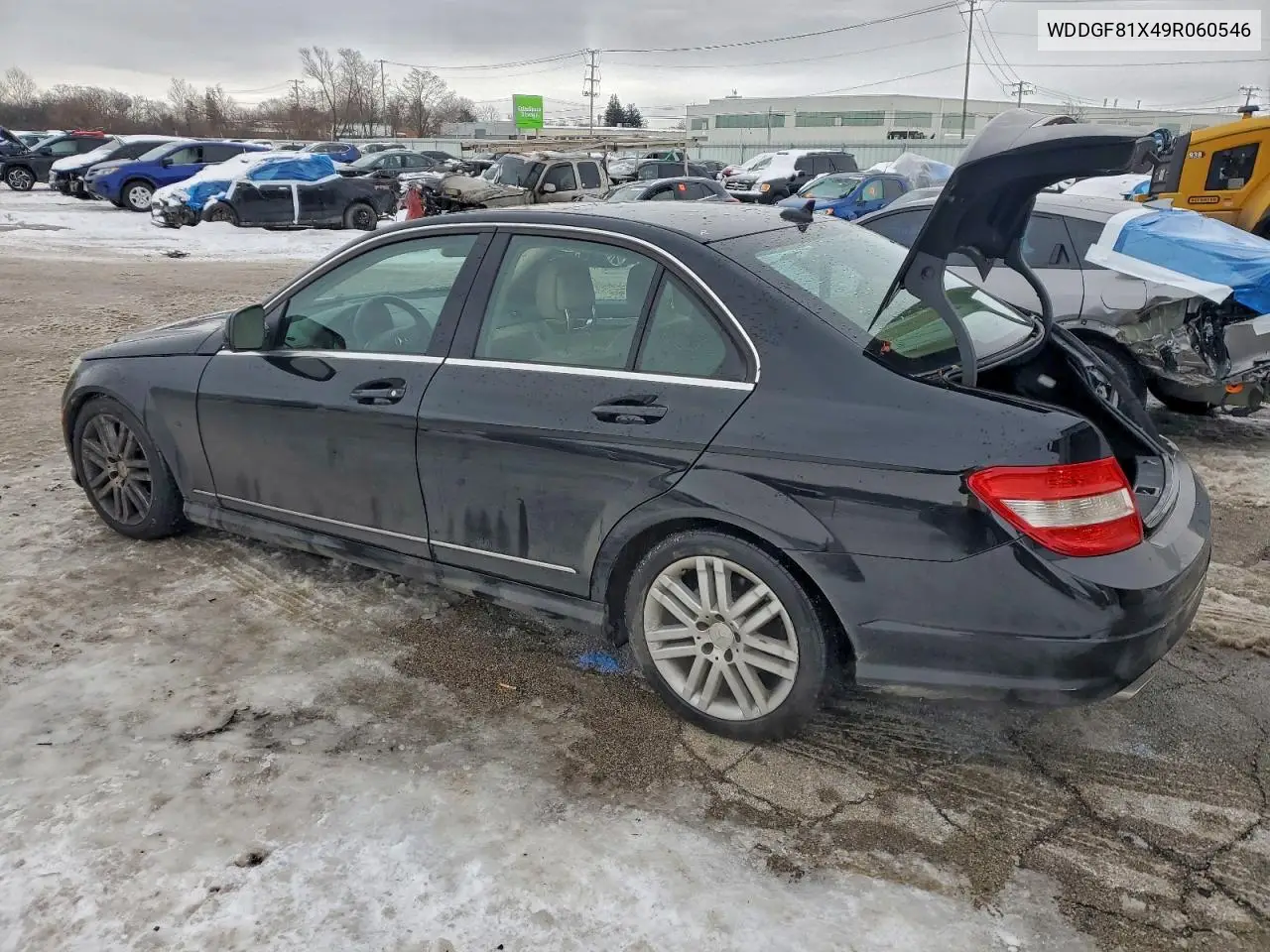 WDDGF81X49R060546 2009 Mercedes-Benz C 300 4Matic