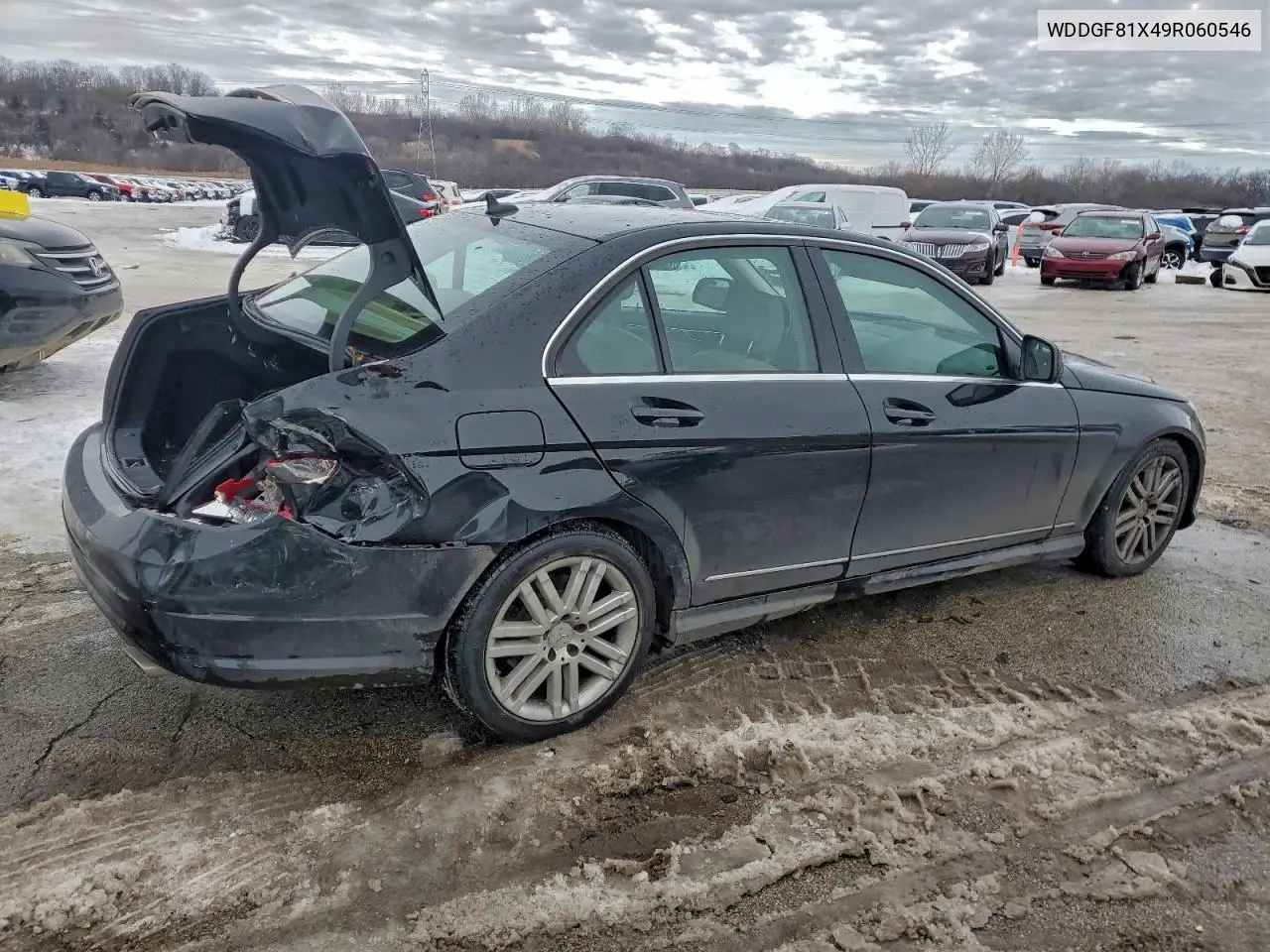 WDDGF81X49R060546 2009 Mercedes-Benz C 300 4Matic