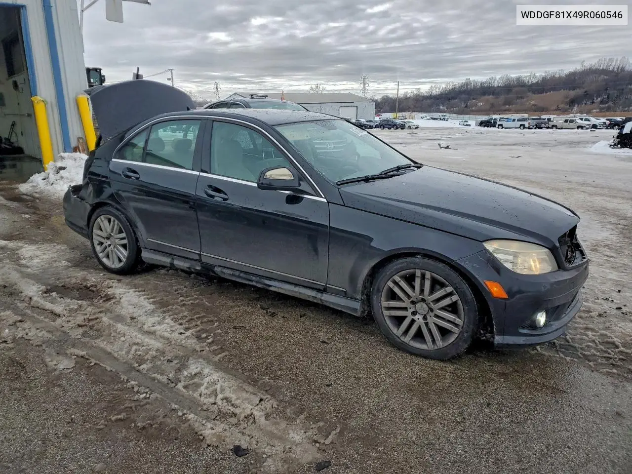 WDDGF81X49R060546 2009 Mercedes-Benz C 300 4Matic