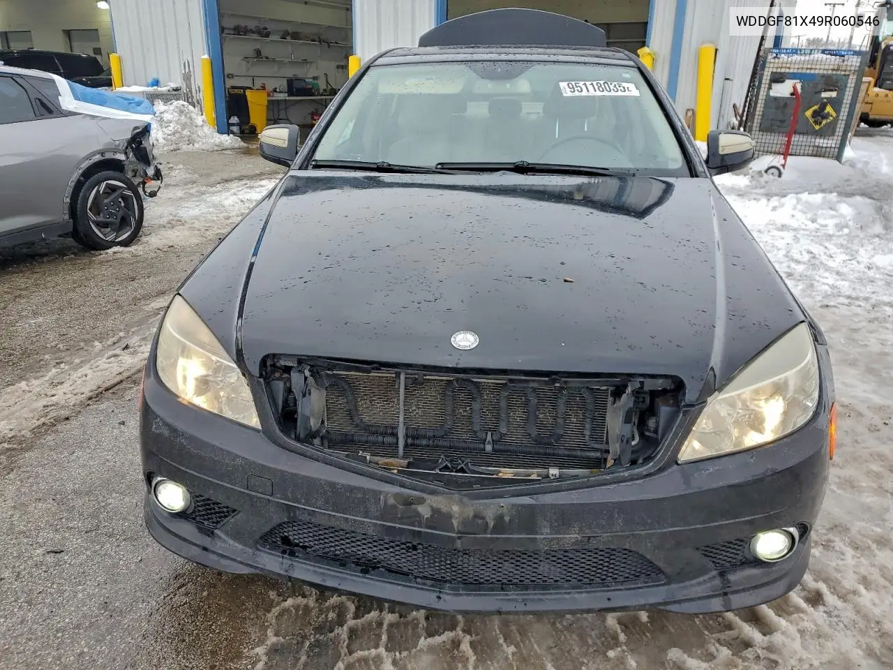 WDDGF81X49R060546 2009 Mercedes-Benz C 300 4Matic