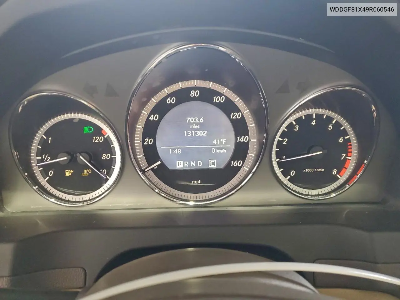WDDGF81X49R060546 2009 Mercedes-Benz C 300 4Matic