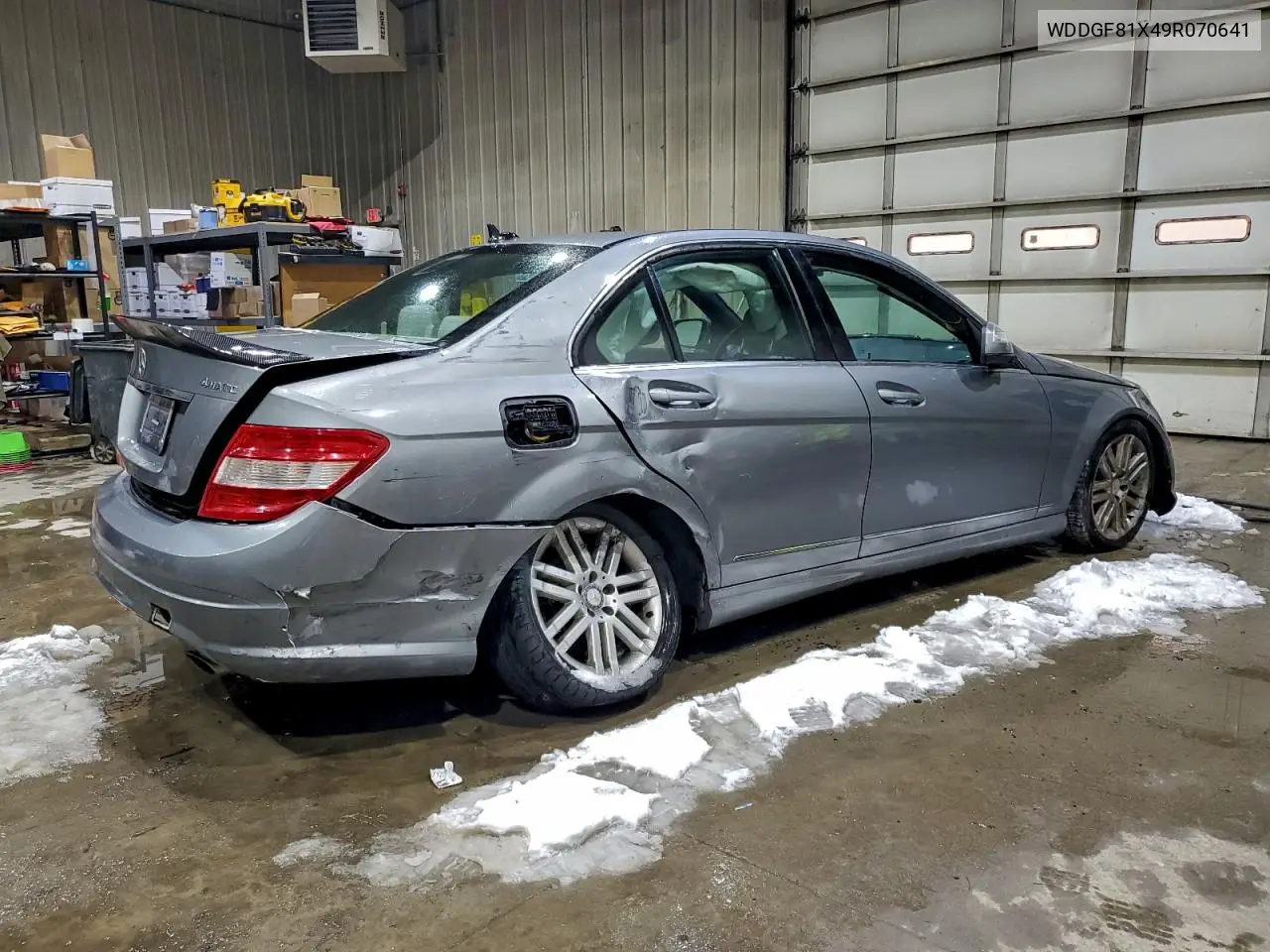 WDDGF81X49R070641 2009 Mercedes-Benz C 300 4Matic