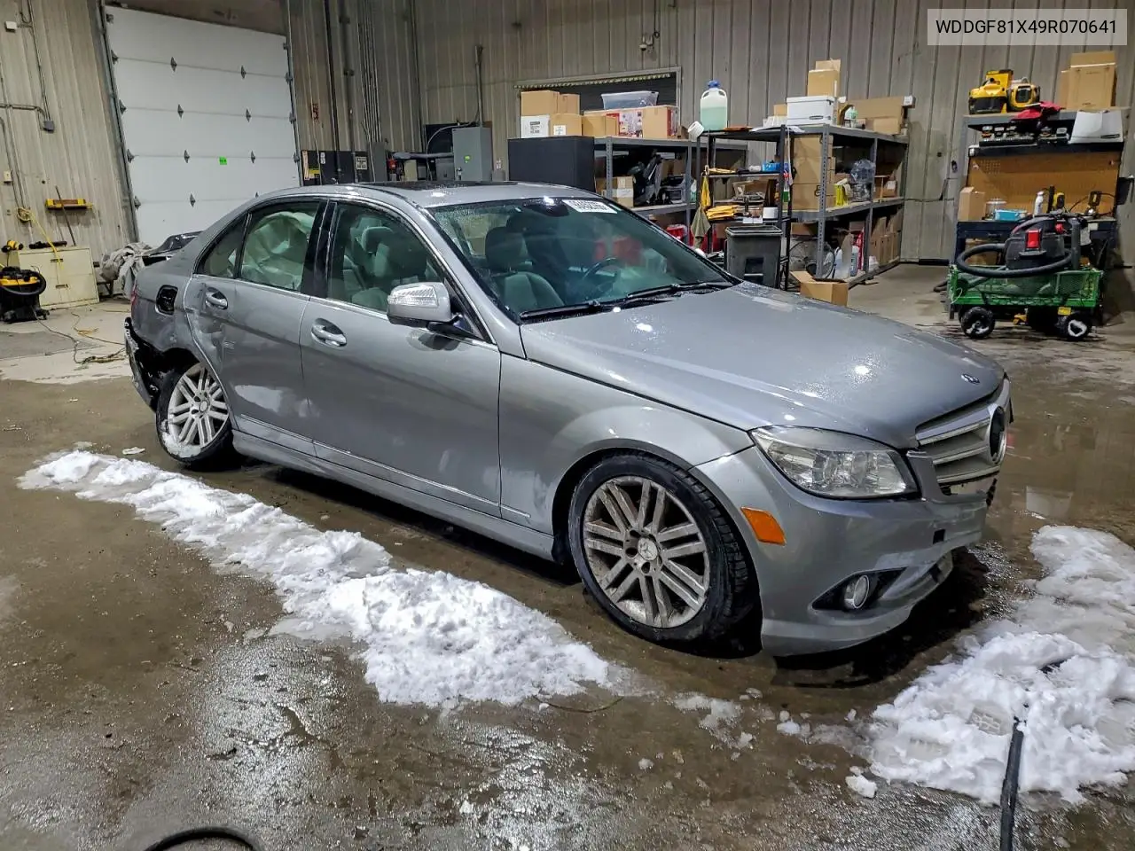 WDDGF81X49R070641 2009 Mercedes-Benz C 300 4Matic