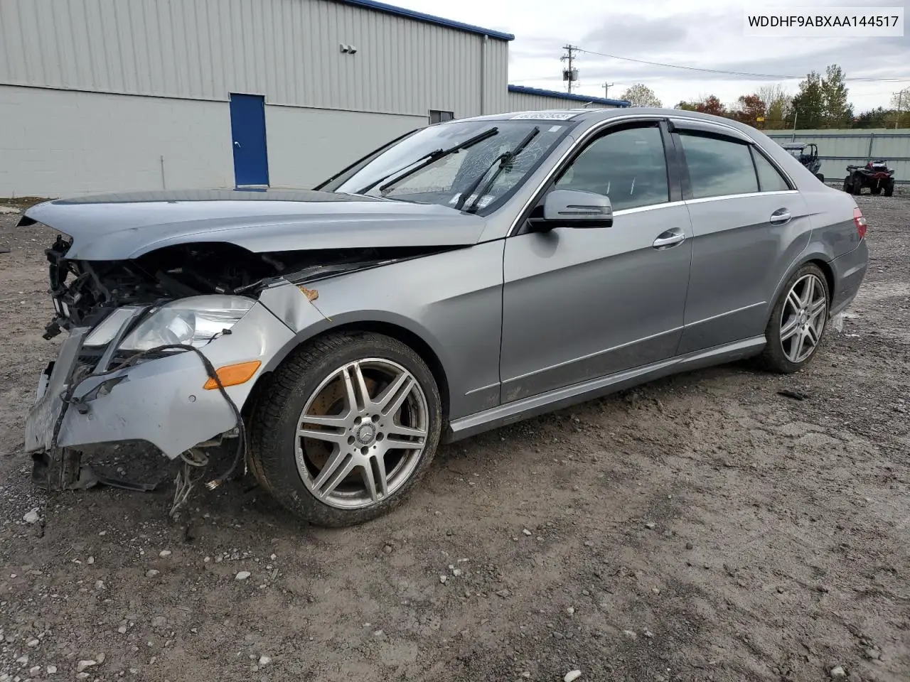 WDDHF9ABXAA144517 2010 Mercedes-Benz E 550 4Matic