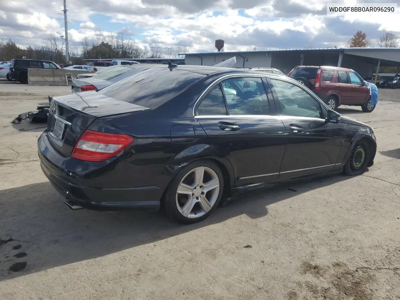 WDDGF8BB0AR096290 2010 Mercedes-Benz C 300 4Matic