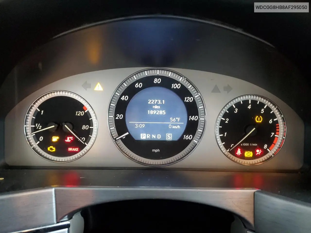 WDCGG8HB8AF295050 2010 Mercedes-Benz Glk 350 4Matic