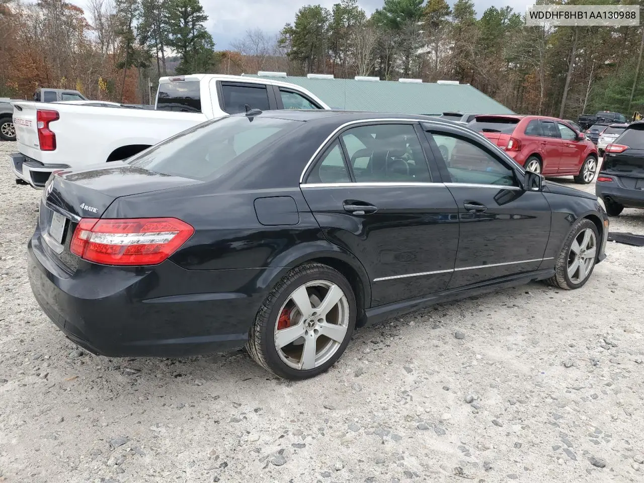 WDDHF8HB1AA130988 2010 Mercedes-Benz E 350 4Matic