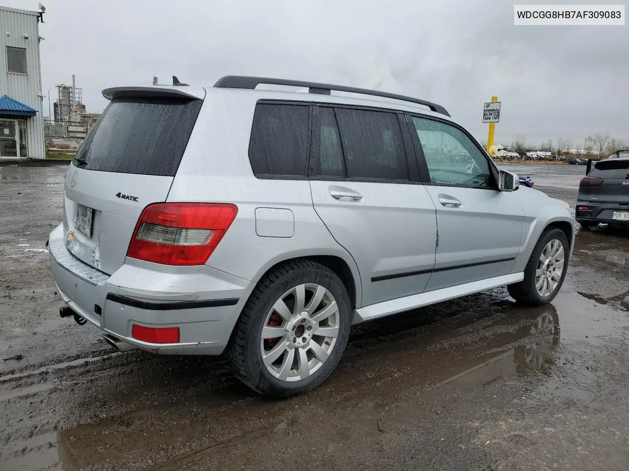 WDCGG8HB7AF309083 2010 Mercedes-Benz Glk 350 4Matic