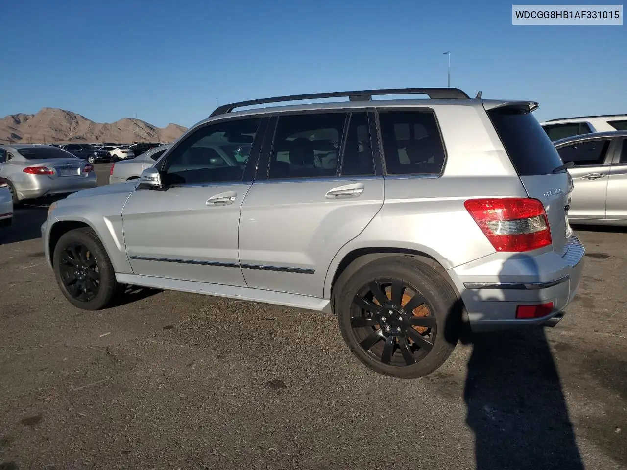 WDCGG8HB1AF331015 2010 Mercedes-Benz Glk 350 4Matic