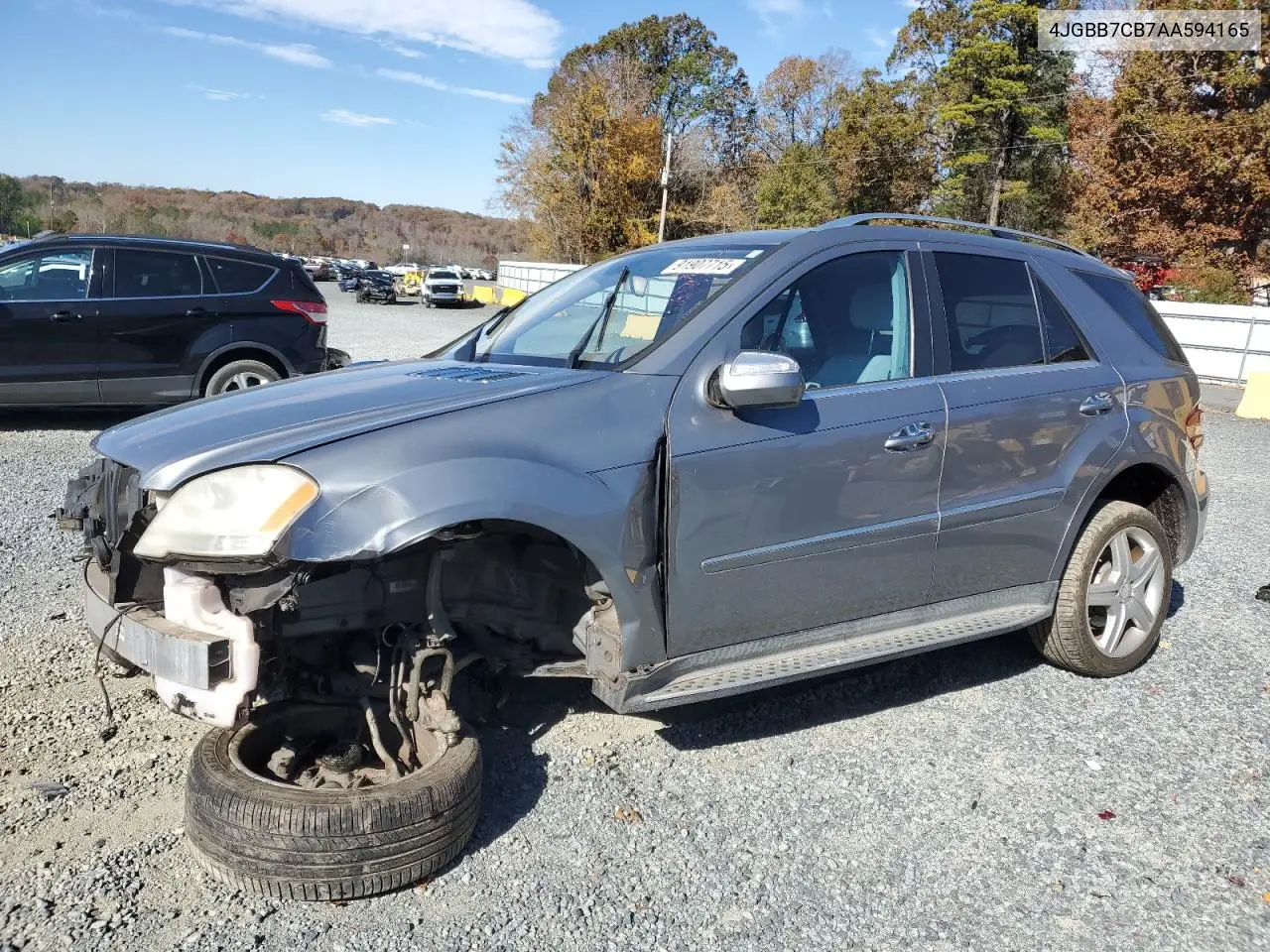 4JGBB7CB7AA594165 2010 Mercedes-Benz Ml 550 4Matic