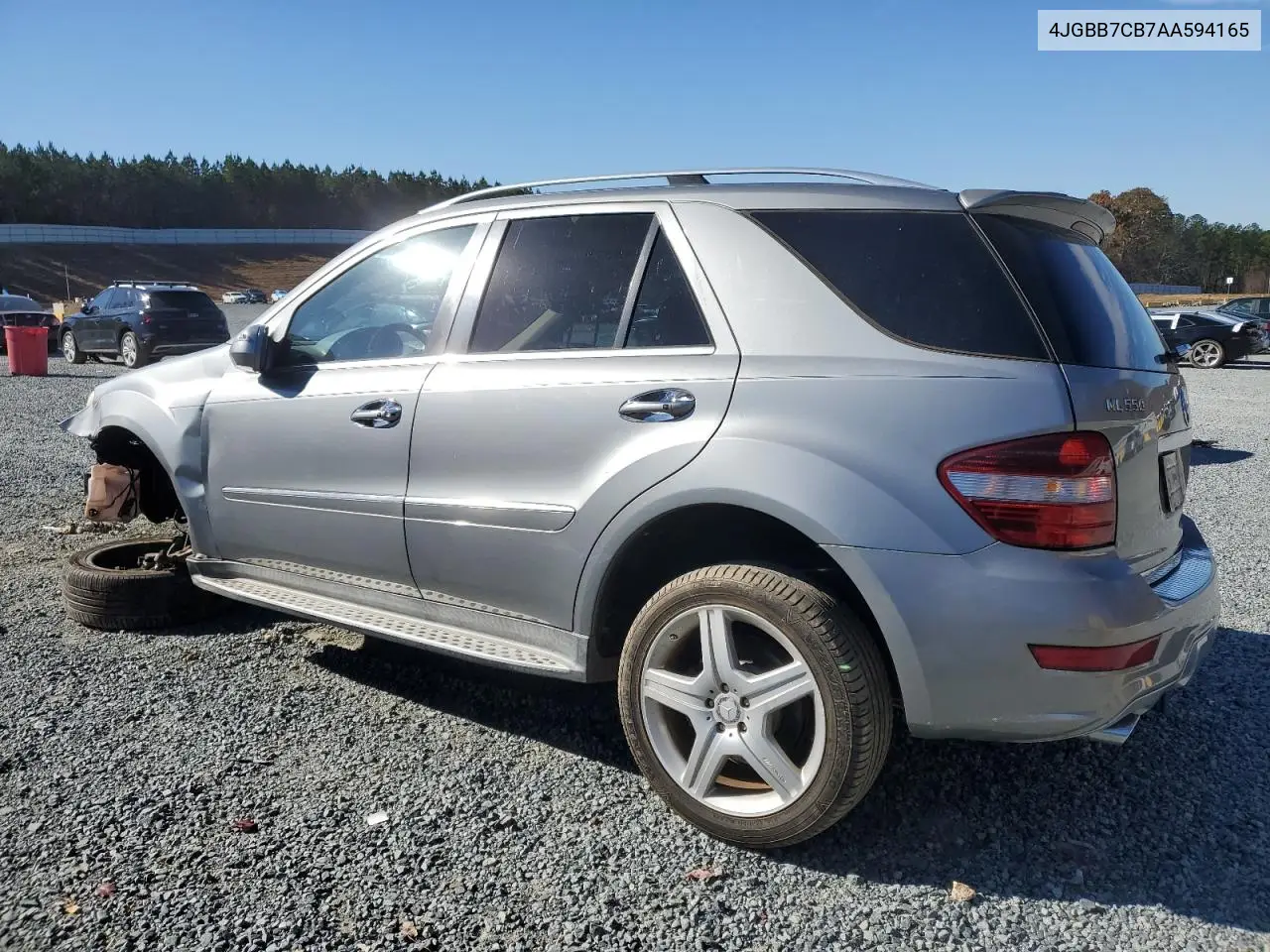 4JGBB7CB7AA594165 2010 Mercedes-Benz Ml 550 4Matic