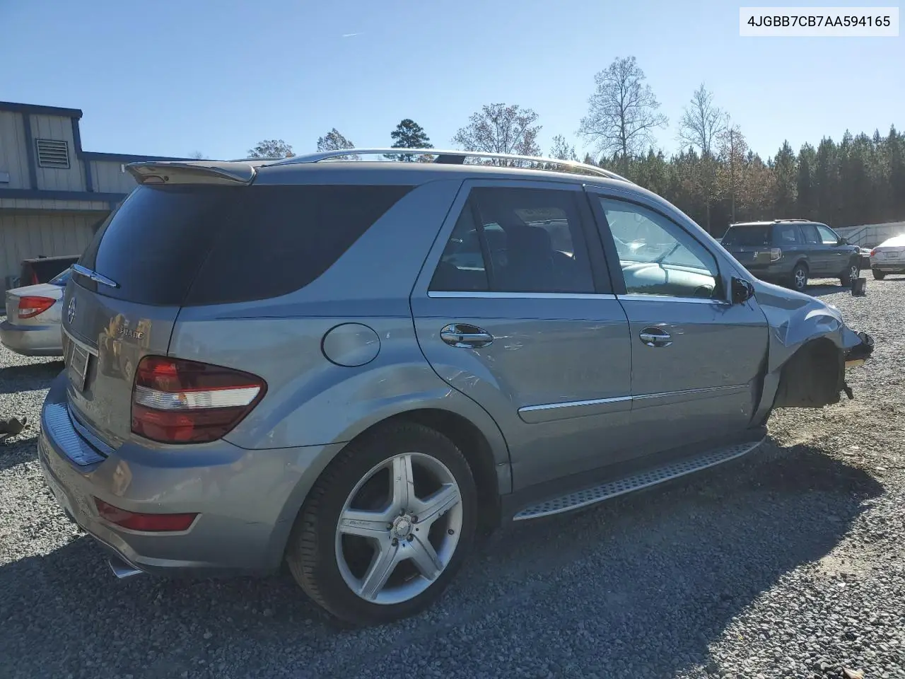 4JGBB7CB7AA594165 2010 Mercedes-Benz Ml 550 4Matic