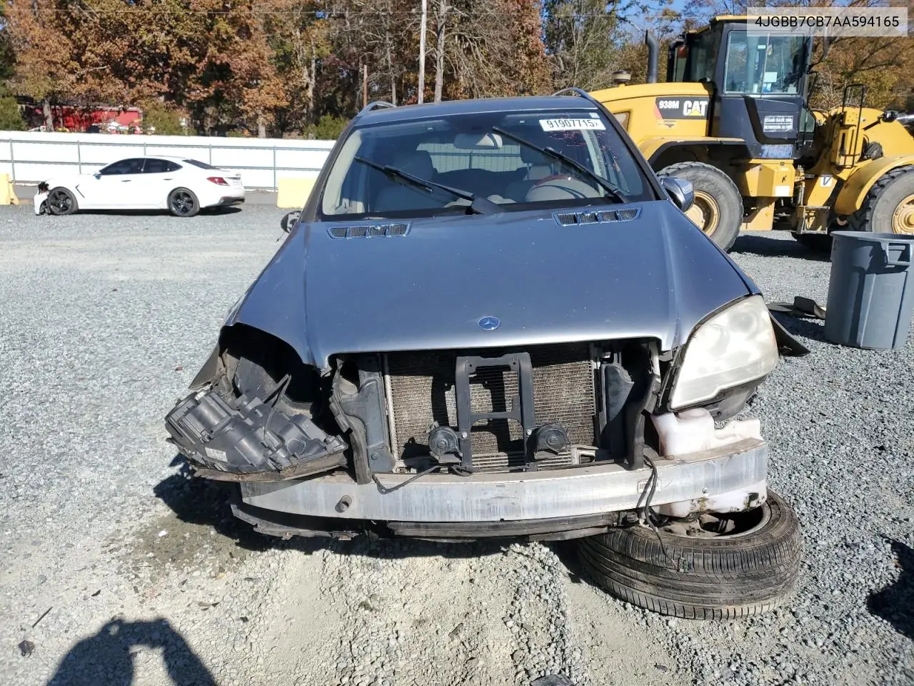 4JGBB7CB7AA594165 2010 Mercedes-Benz Ml 550 4Matic