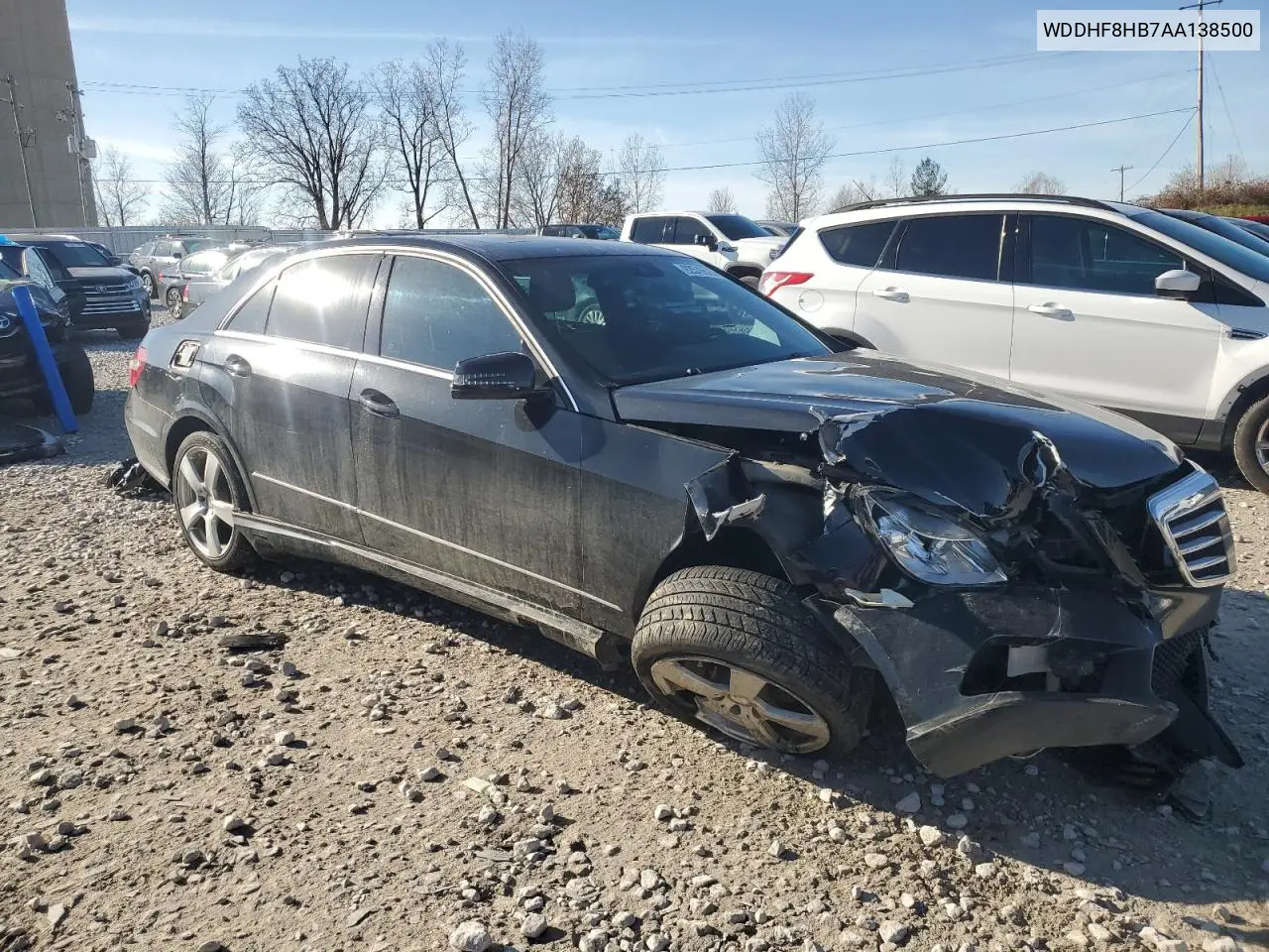 WDDHF8HB7AA138500 2010 Mercedes-Benz E 350 4Matic