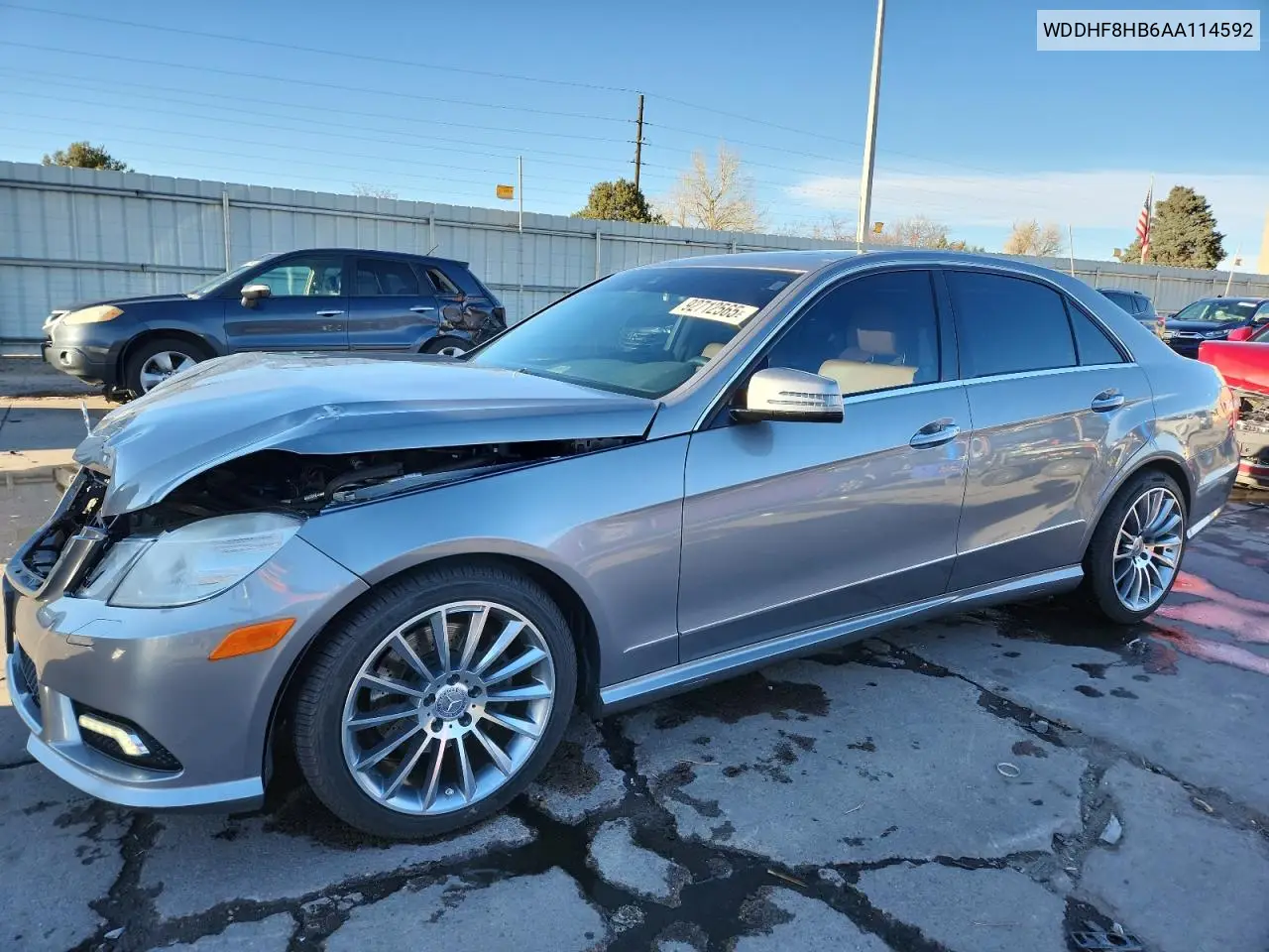 WDDHF8HB6AA114592 2010 Mercedes-Benz E 350 4Matic
