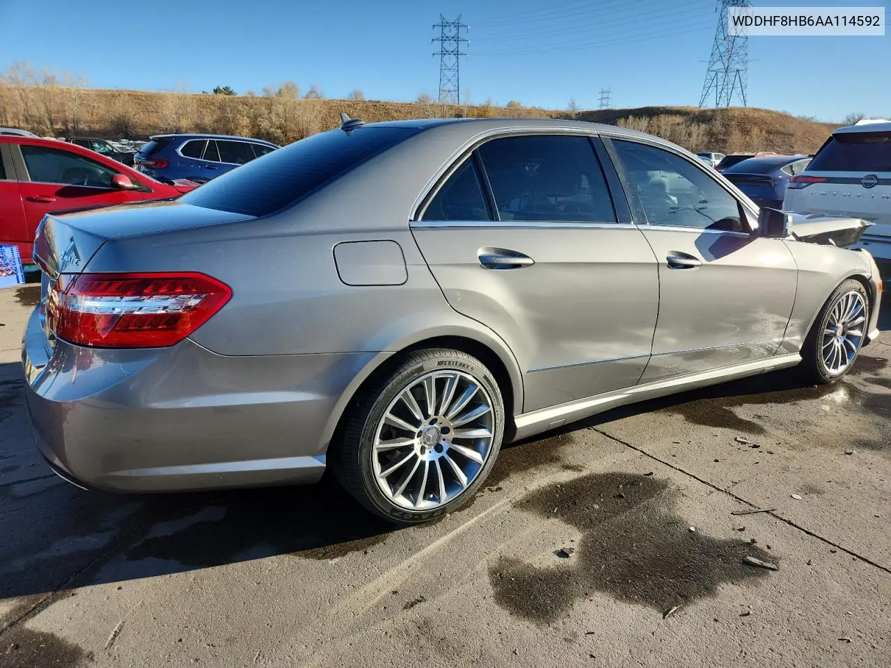 WDDHF8HB6AA114592 2010 Mercedes-Benz E 350 4Matic