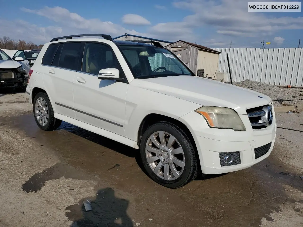 WDCGG8HB0AF316229 2010 Mercedes-Benz Glk 350 4Matic
