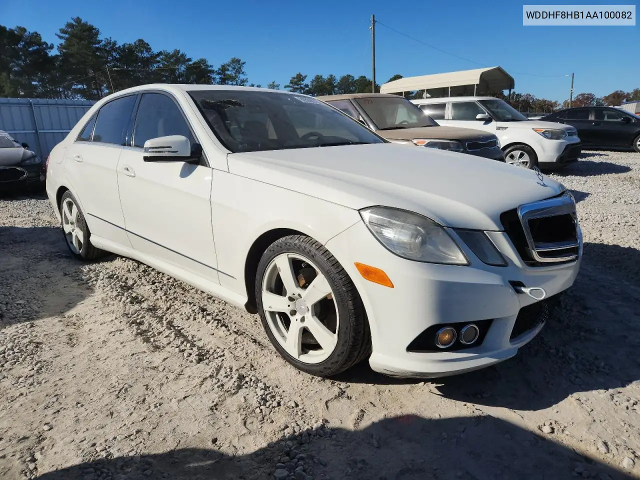 WDDHF8HB1AA100082 2010 Mercedes-Benz E 350 4Matic