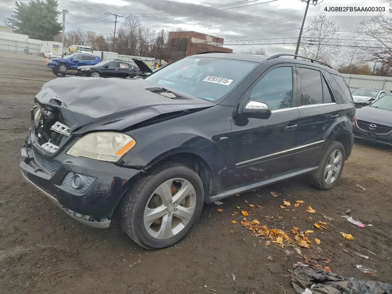 4JGBB2FB5AA600303 2010 Mercedes-Benz Ml 350 Bluetec