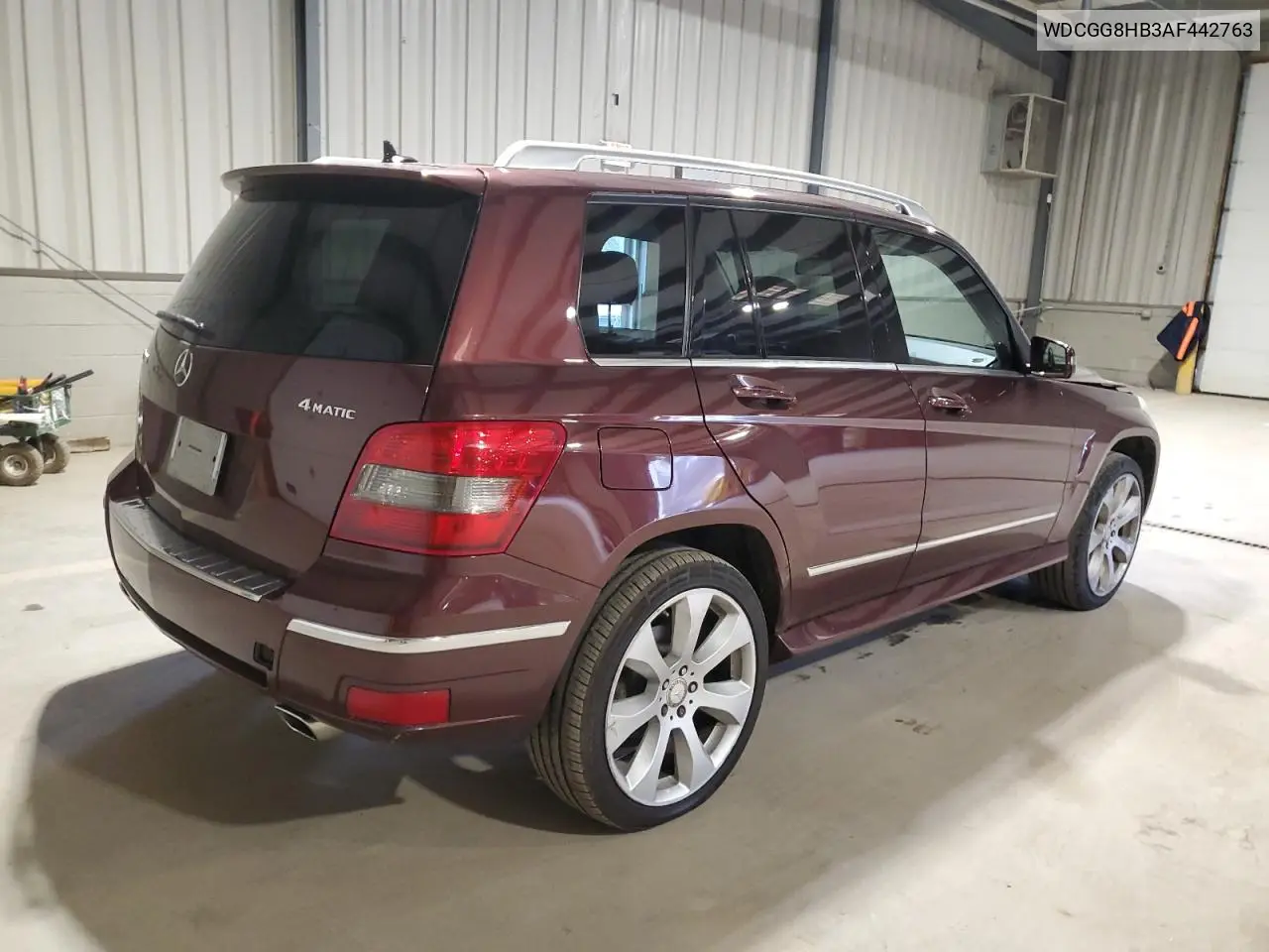 WDCGG8HB3AF442763 2010 Mercedes-Benz Glk 350 4Matic