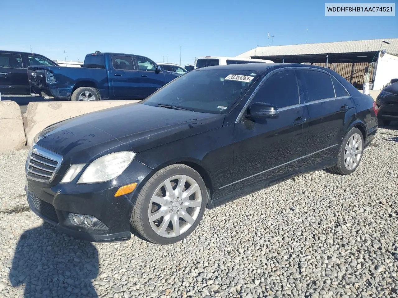 WDDHF8HB1AA074521 2010 Mercedes-Benz E 350 4Matic