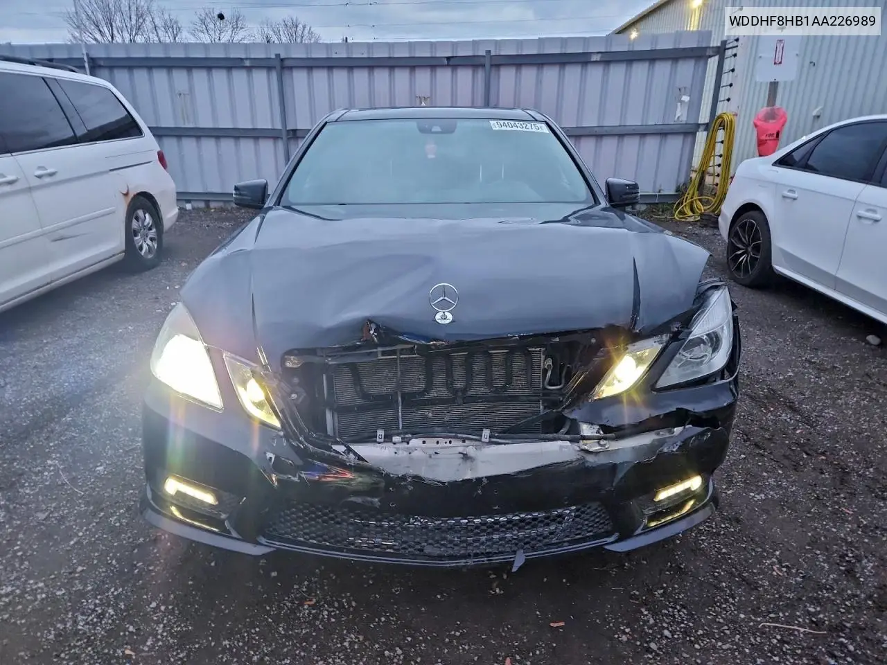 WDDHF8HB1AA226989 2010 Mercedes-Benz E 350 4Matic