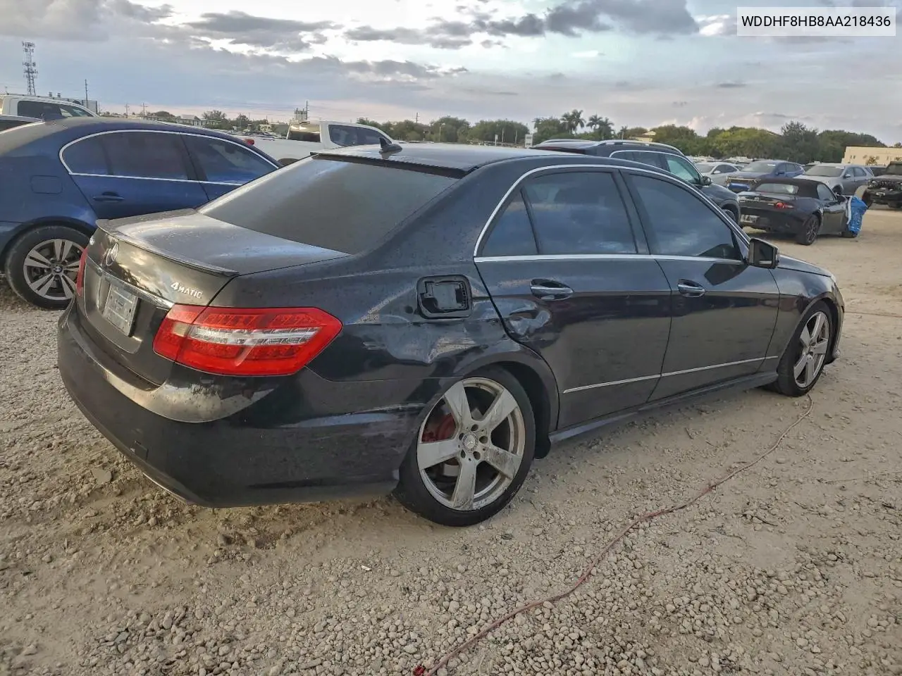 WDDHF8HB8AA218436 2010 Mercedes-Benz E 350 4Matic