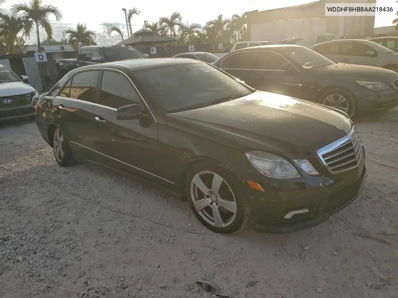 WDDHF8HB8AA218436 2010 Mercedes-Benz E 350 4Matic