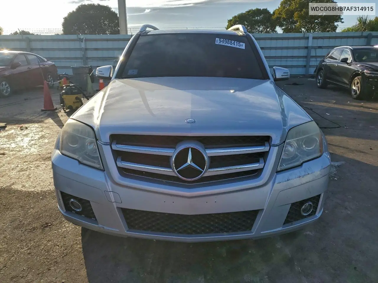 WDCGG8HB7AF314915 2010 Mercedes-Benz Glk 350 4Matic