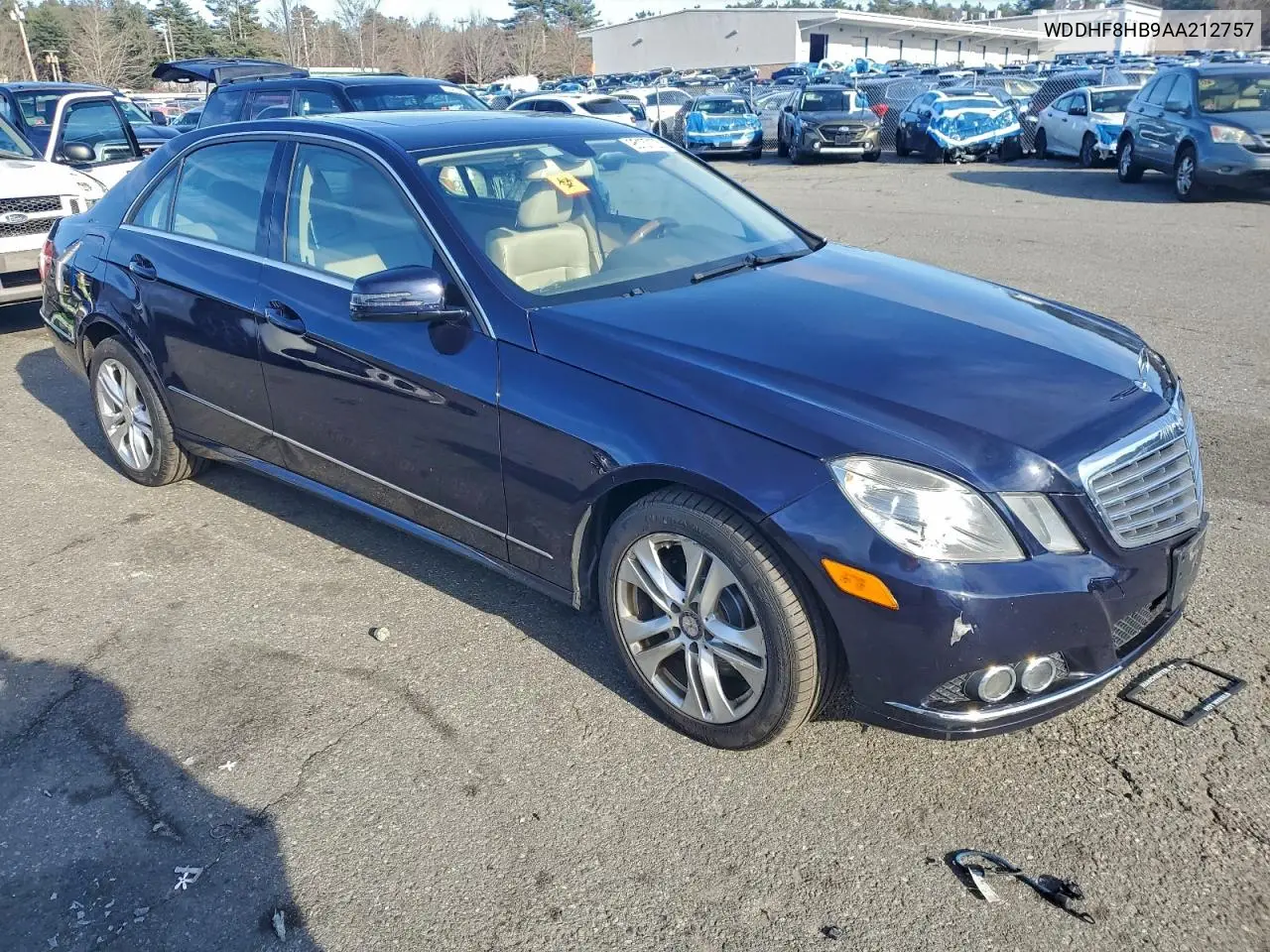 WDDHF8HB9AA212757 2010 Mercedes-Benz E 350 4Matic