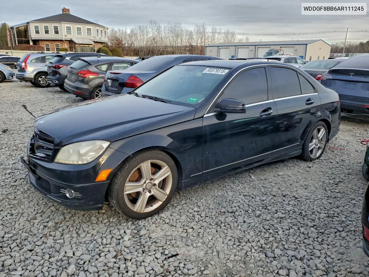 WDDGF8BB6AR111245 2010 Mercedes-Benz C 300 4Matic