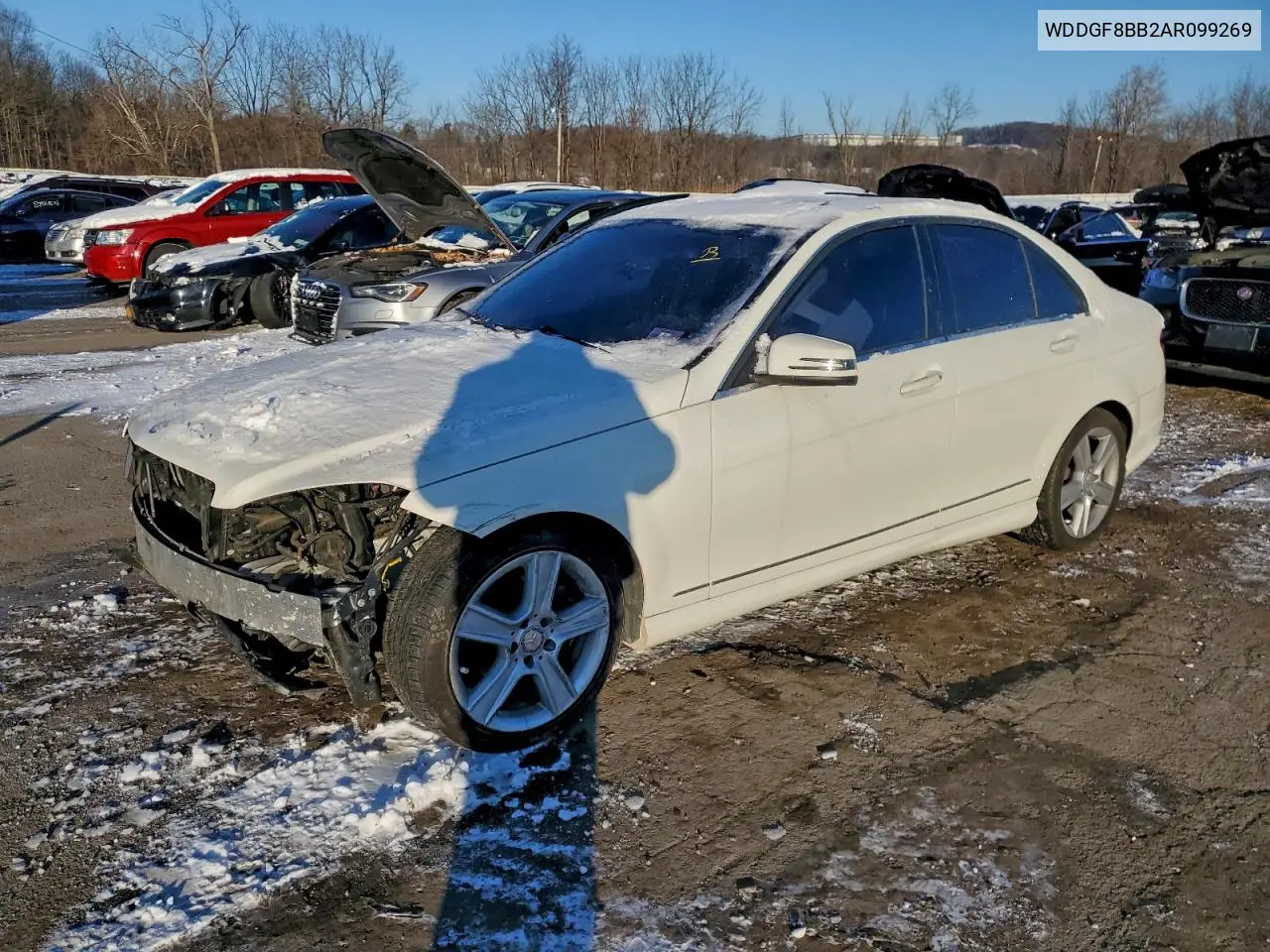 WDDGF8BB2AR099269 2010 Mercedes-Benz C 300 4Matic