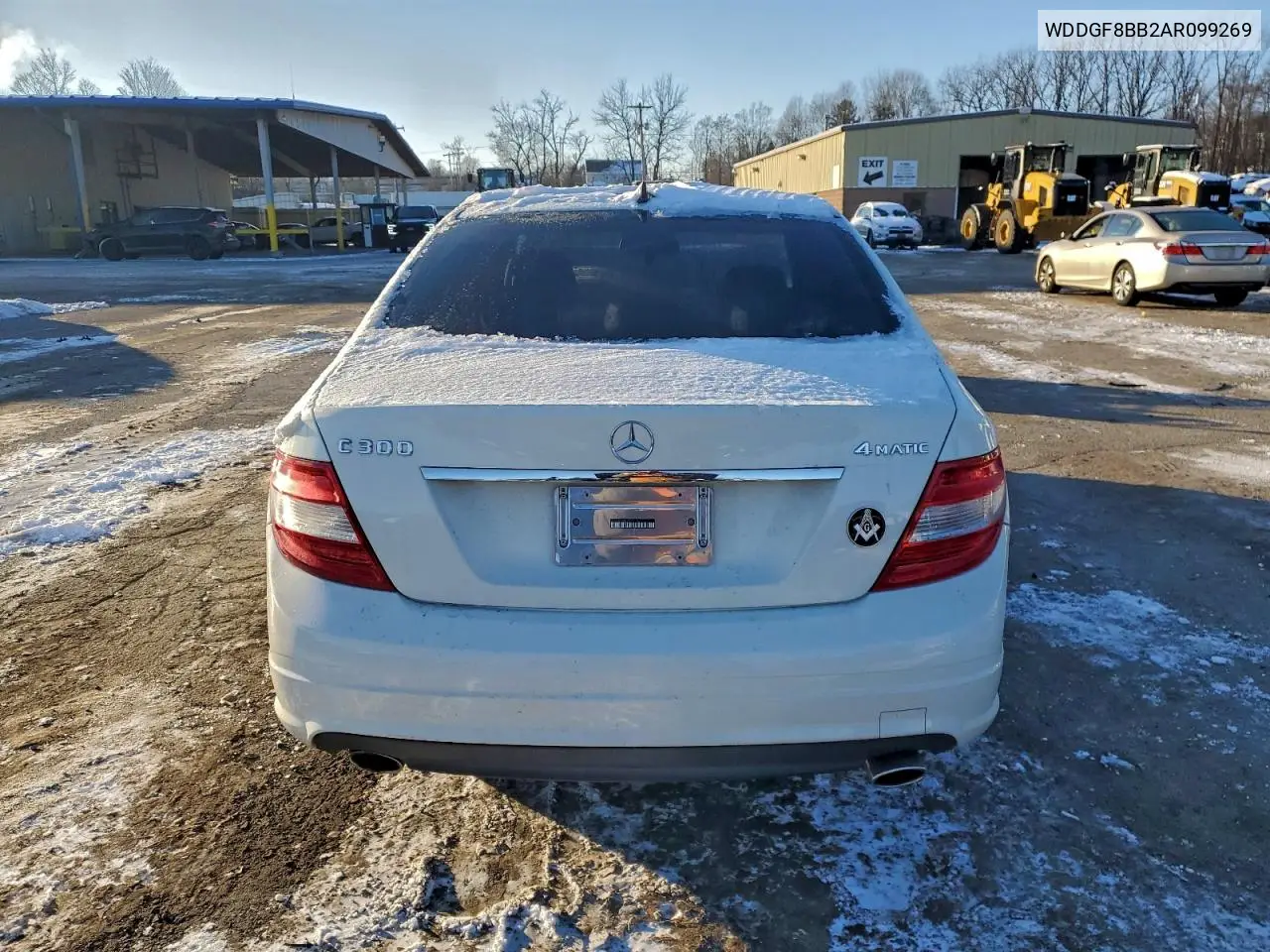 WDDGF8BB2AR099269 2010 Mercedes-Benz C 300 4Matic