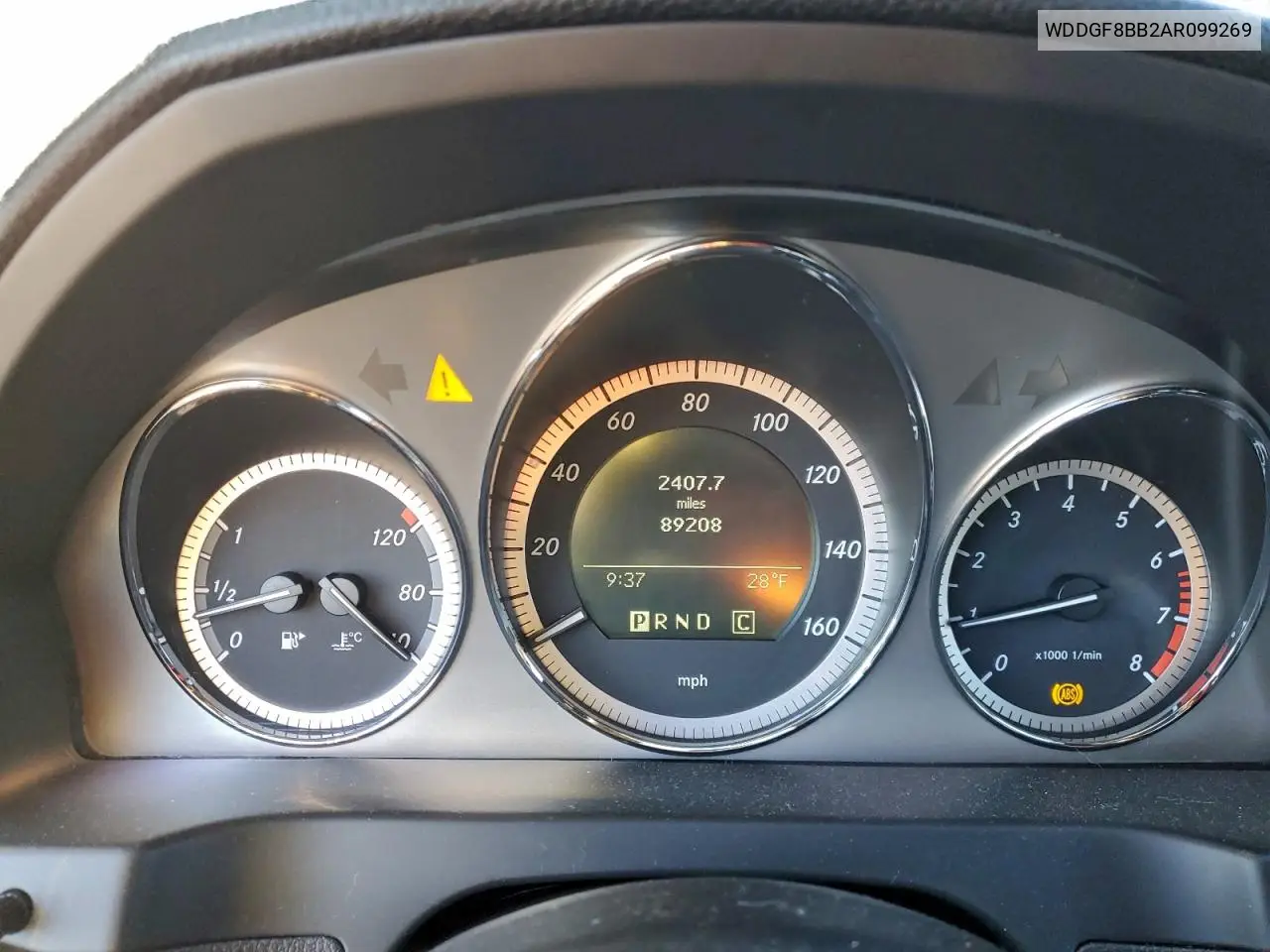 WDDGF8BB2AR099269 2010 Mercedes-Benz C 300 4Matic