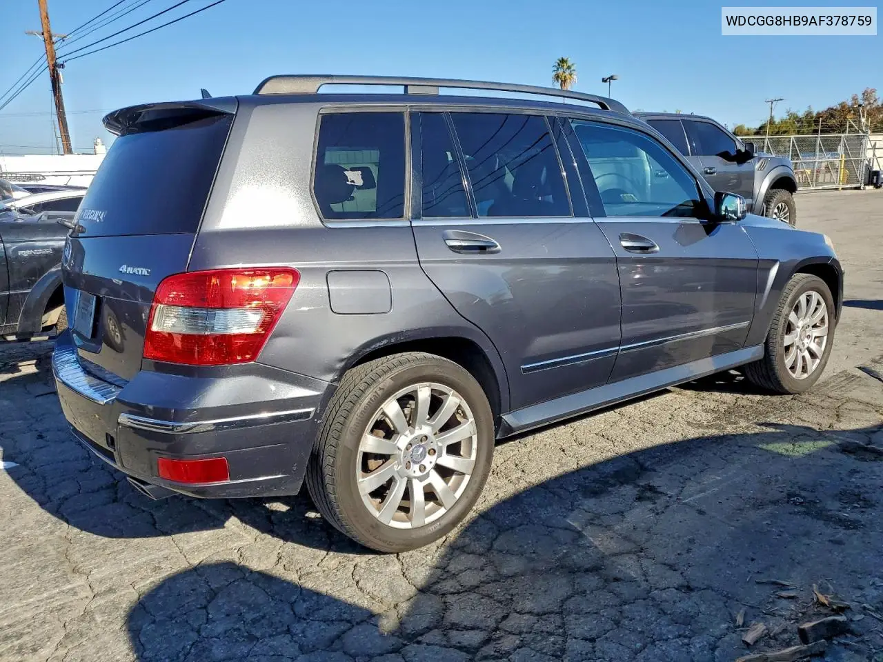 WDCGG8HB9AF378759 2010 Mercedes-Benz Glk 350 4Matic