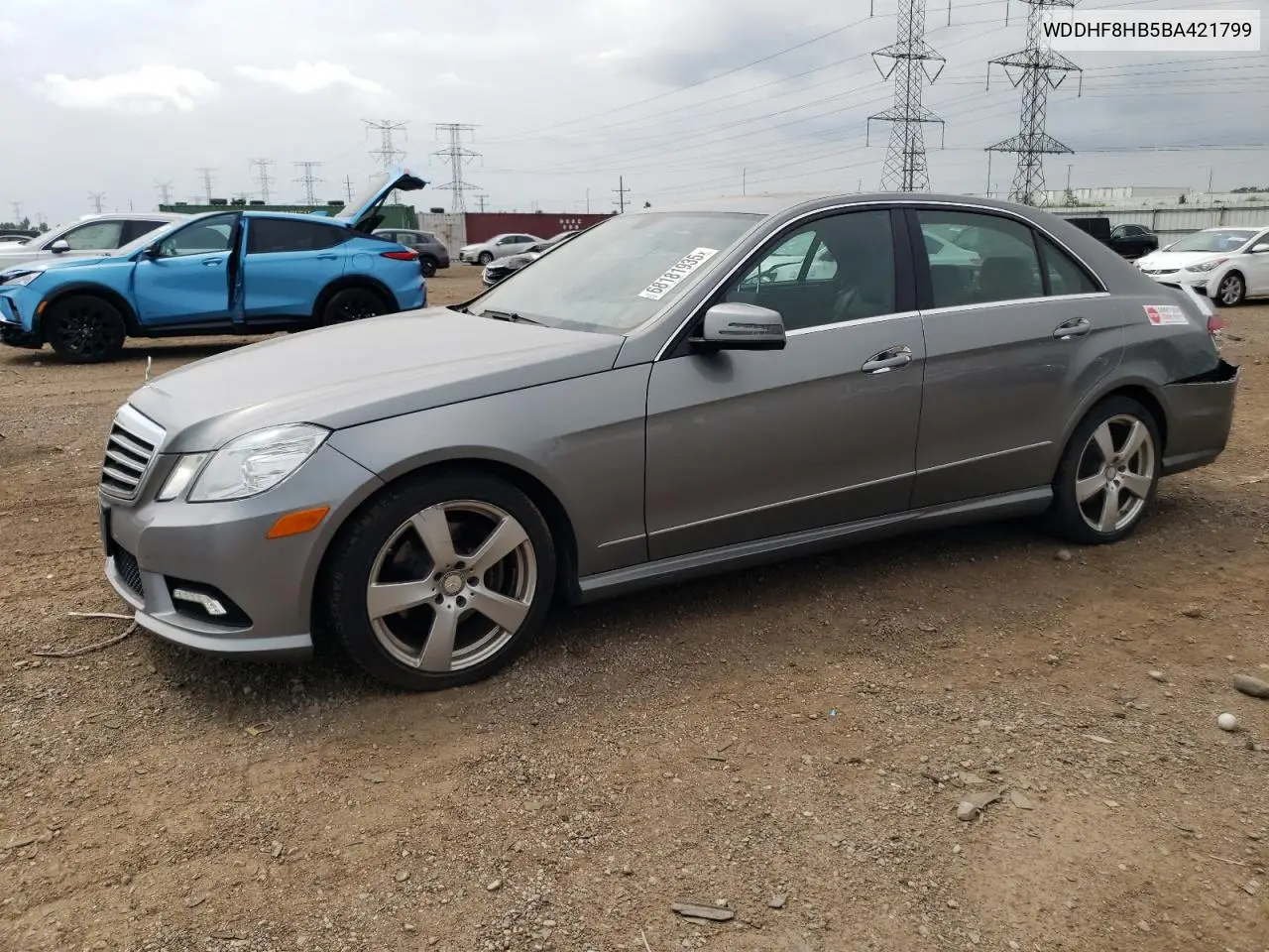 WDDHF8HB5BA421799 2011 Mercedes-Benz E 350 4Matic