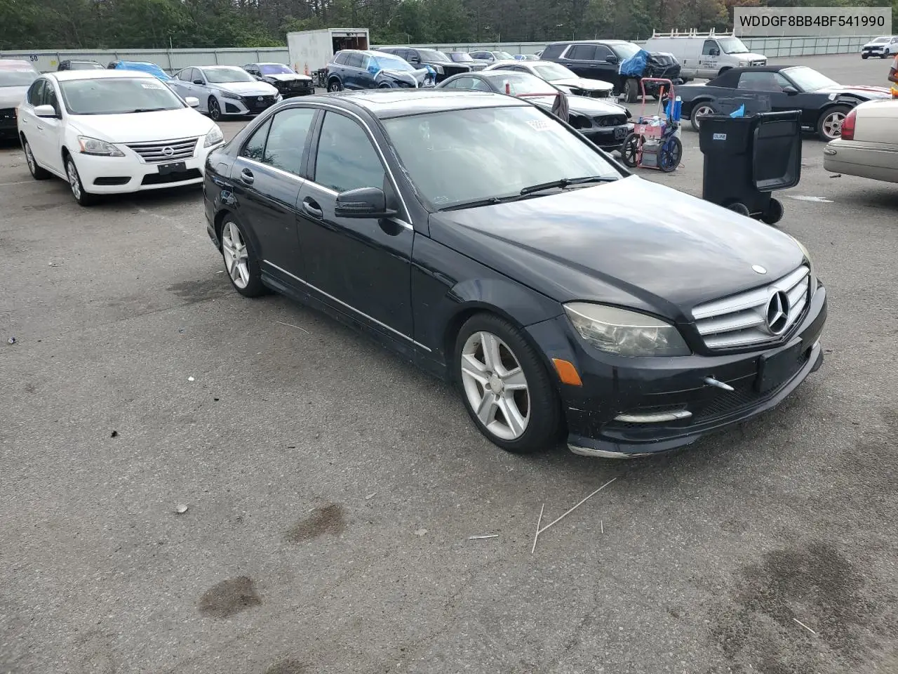 WDDGF8BB4BF541990 2011 Mercedes-Benz C 300 4Matic