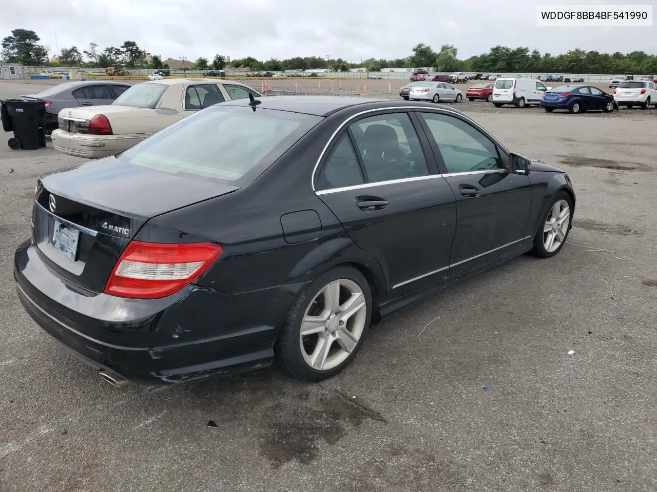 WDDGF8BB4BF541990 2011 Mercedes-Benz C 300 4Matic
