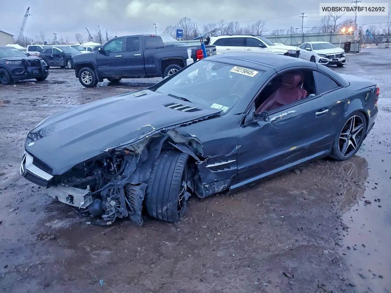 WDBSK7BA7BF162692 2011 Mercedes-Benz Sl 550