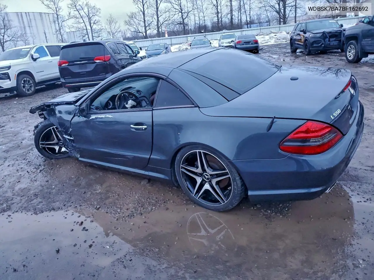 WDBSK7BA7BF162692 2011 Mercedes-Benz Sl 550